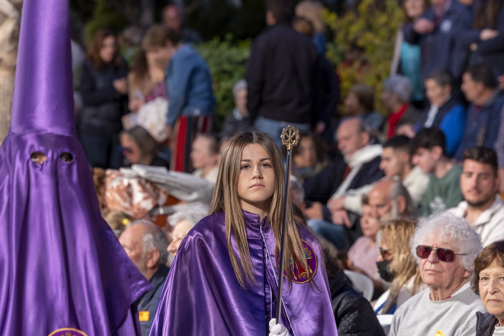 La procesión del Santo Entierro de Cristo del Viernes Santo en Torrevieja, en imágenes