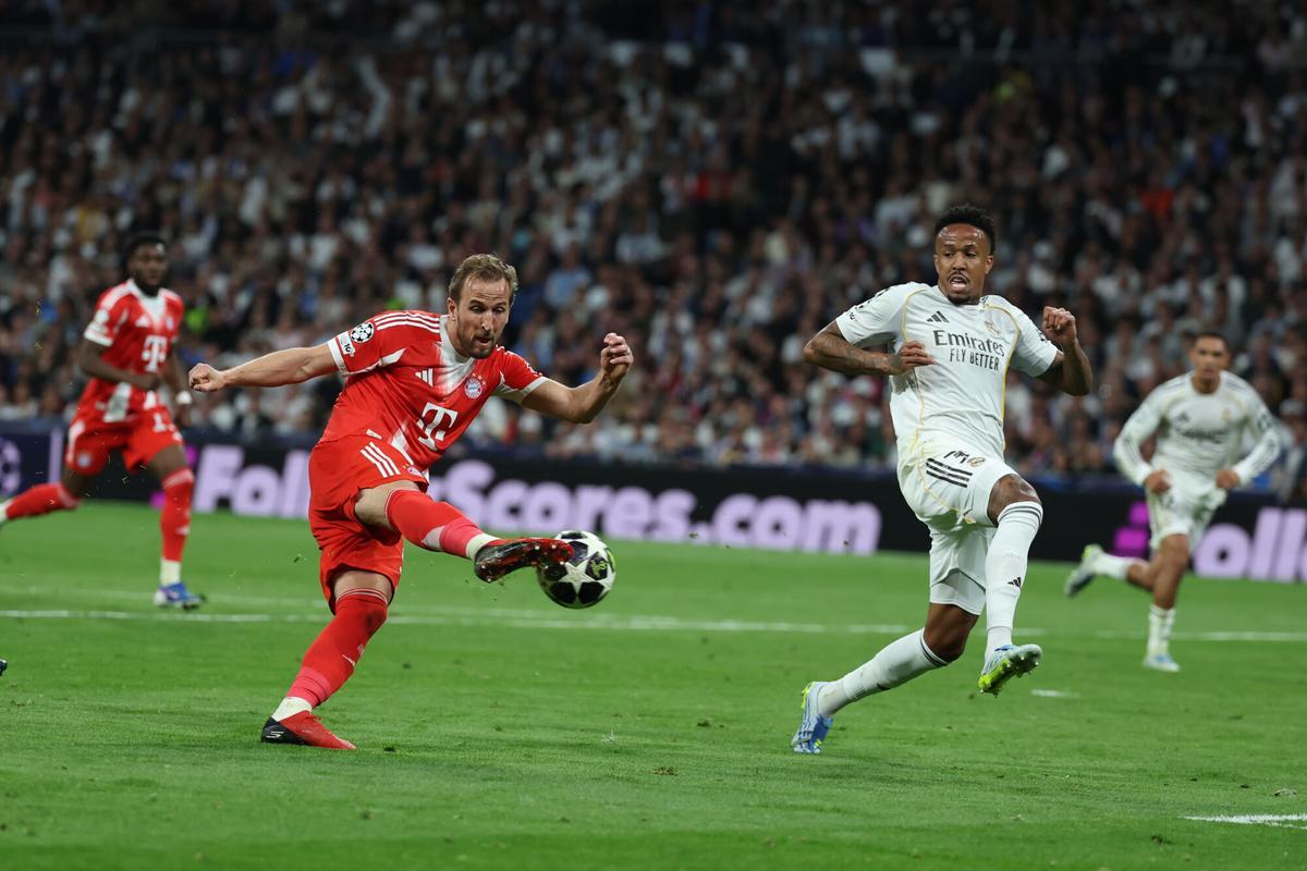 Imagen del partido de ida entre Bayern y Real Madrid