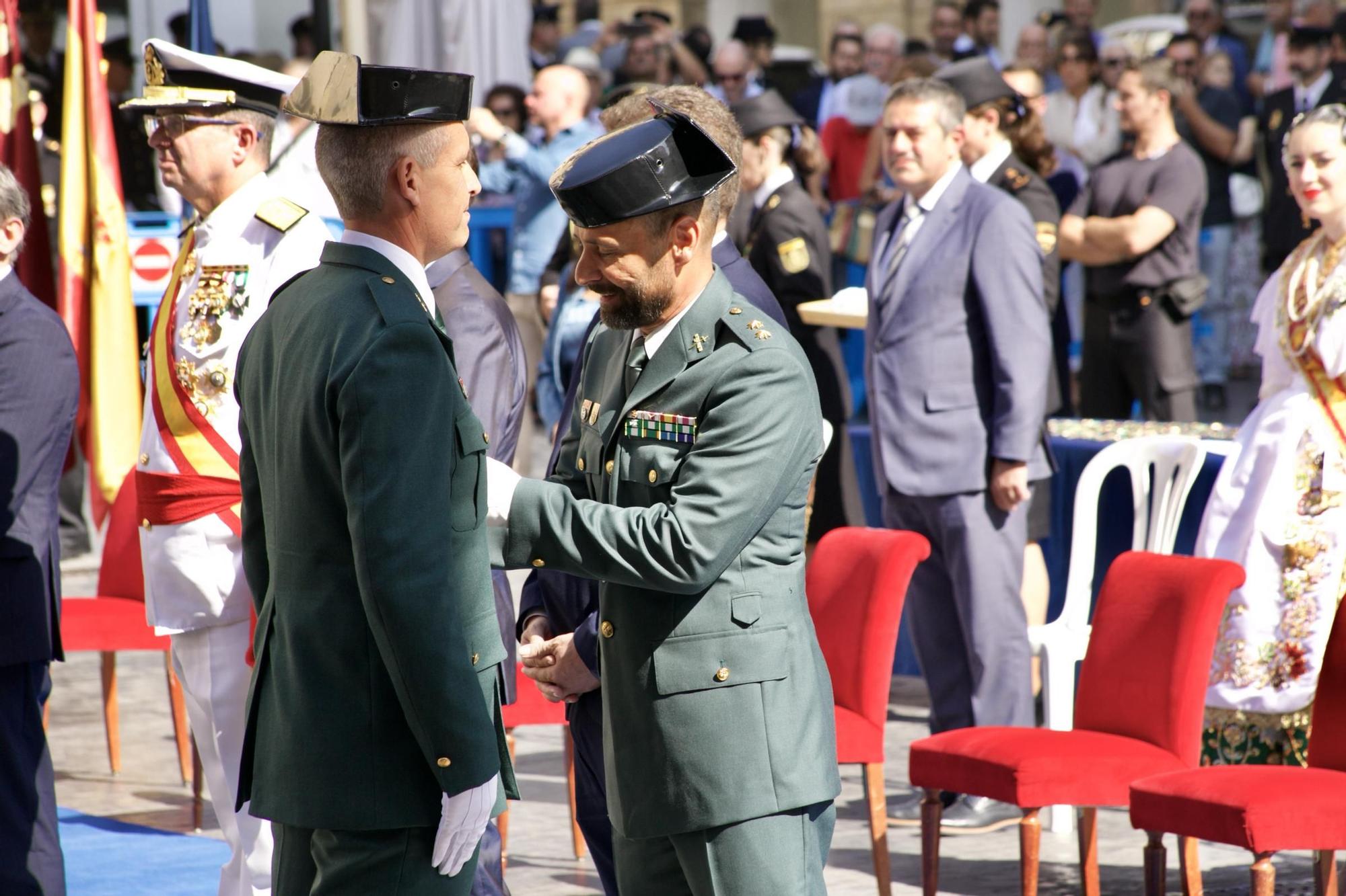 Las imágenes del acto de la Policía Nacional en Murcia por la Fiesta Nacional