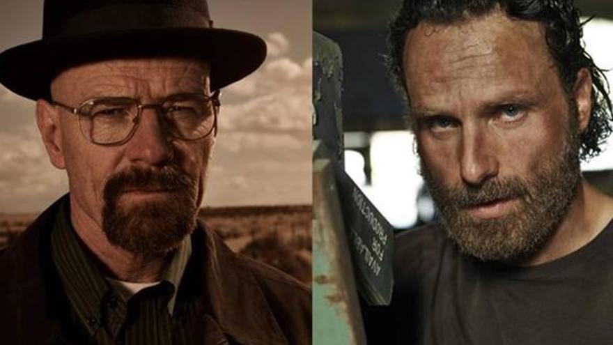 Walter White y Rick Grimes.