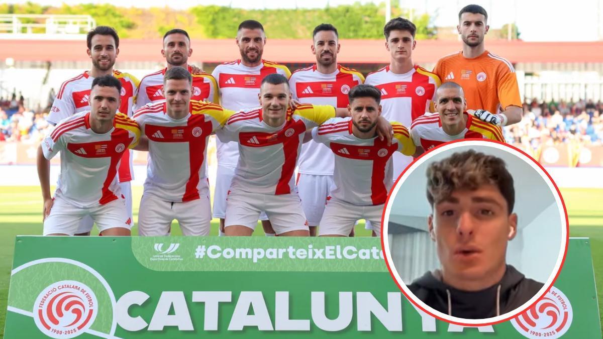 Eric Montes, ex capitán del Juvenil del Barça, sobre la calidad del fútbol en Catalunya.