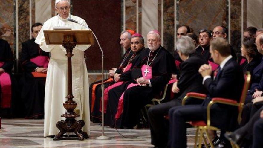 El Papa va denunciar les mancances de la UE davant els líders europeus