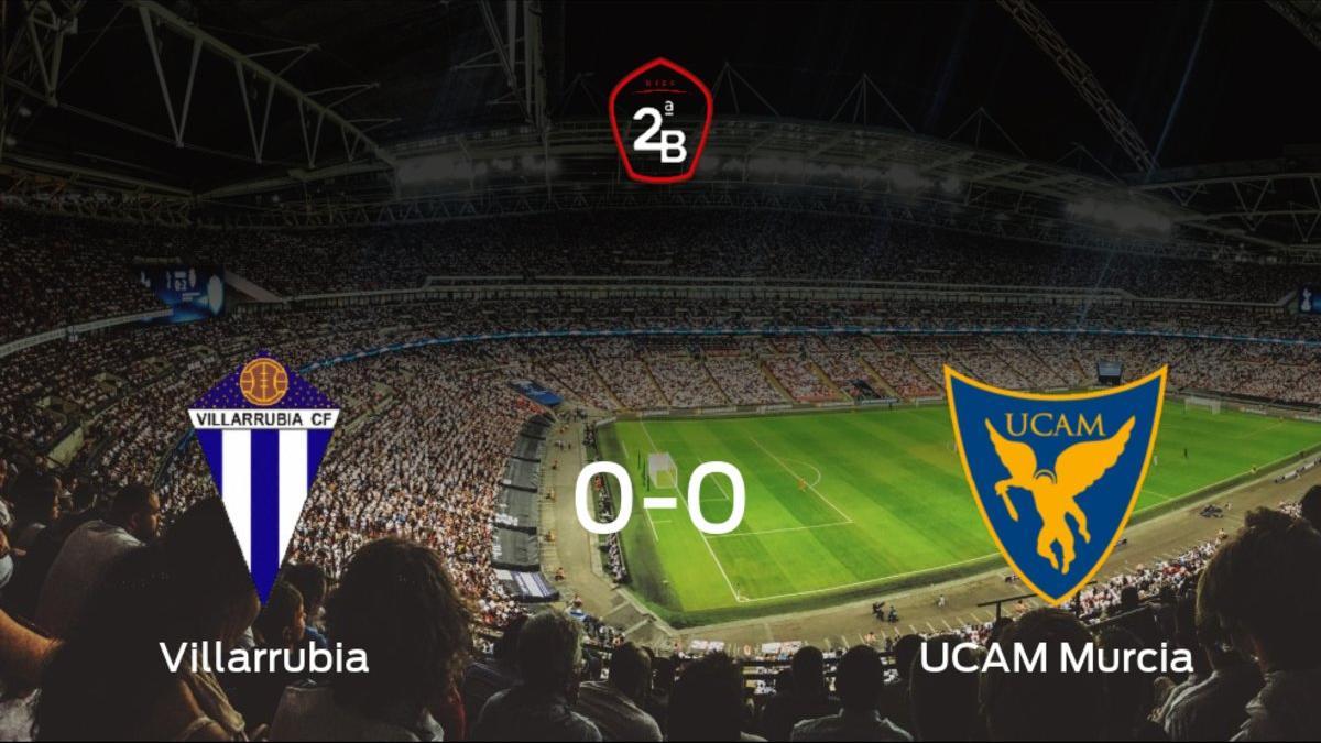 El Villarrubia y el UCAM Murcia empatan y suman un punto a su casillero (0-0)