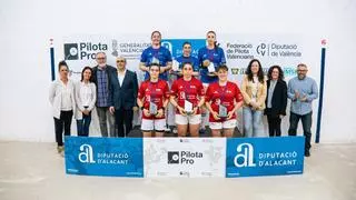 De la Vega-Nacho i Erika-Amparo-Isabel, conquisten la Copa Diputació d'Alacant