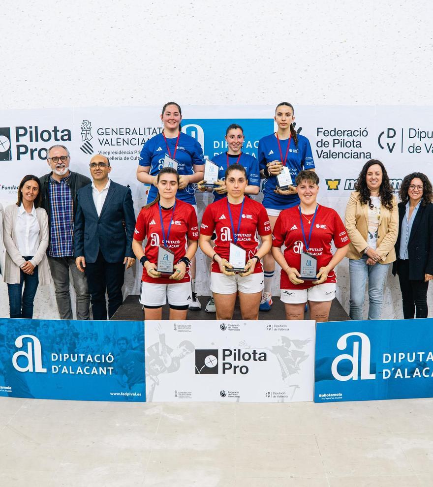 De la Vega-Nacho i Erika-Amparo-Isabel, conquisten la Copa Diputació d&#039;Alacant
