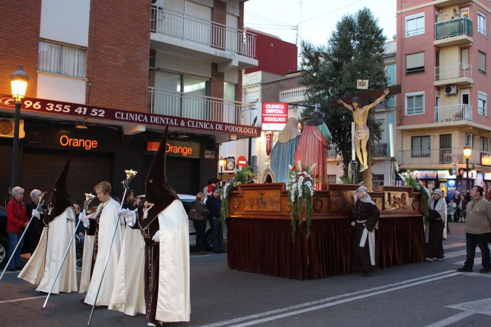 Procesión de la Solidaridad de la Hermandad de las Angustias.