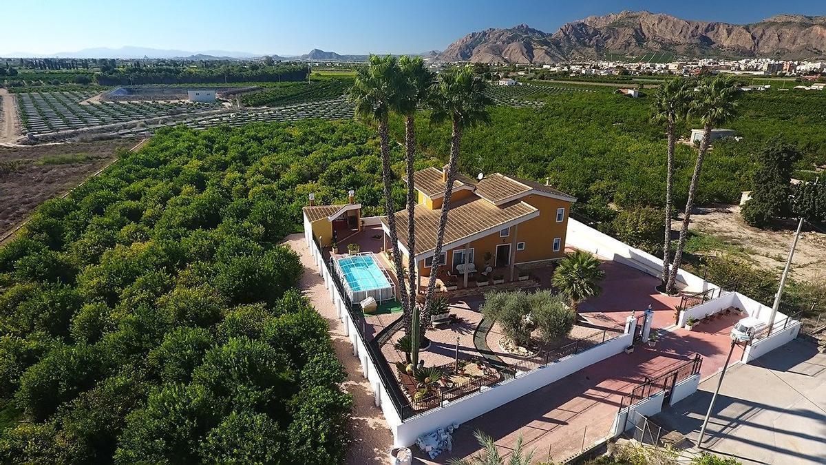 El chalet a la venta en Orihuela