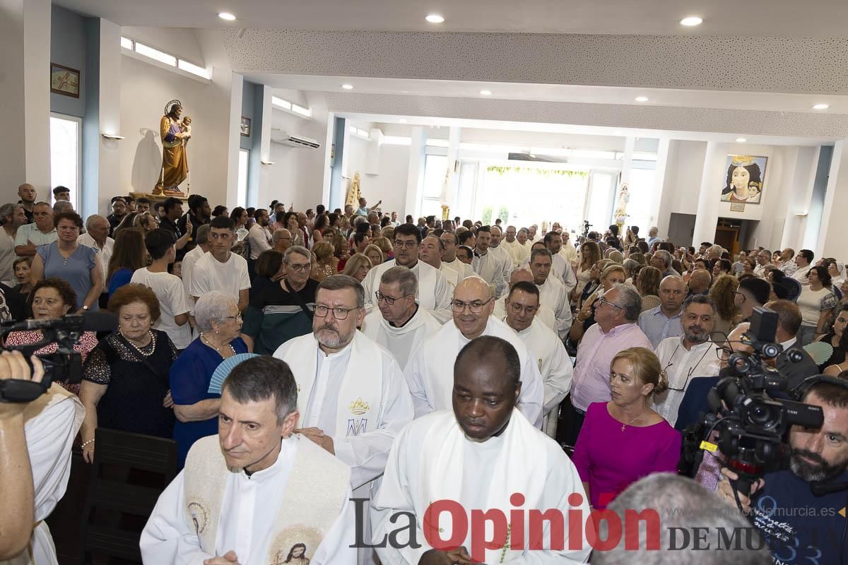 Así se ha vivido la ordenación sacerdotal de Miguel Tovar Fernández en la pedanía molinense de Torrealta