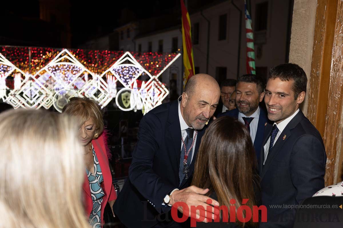 Pregón de Fiestas de Miguel Sánchez Robles en Caravaca