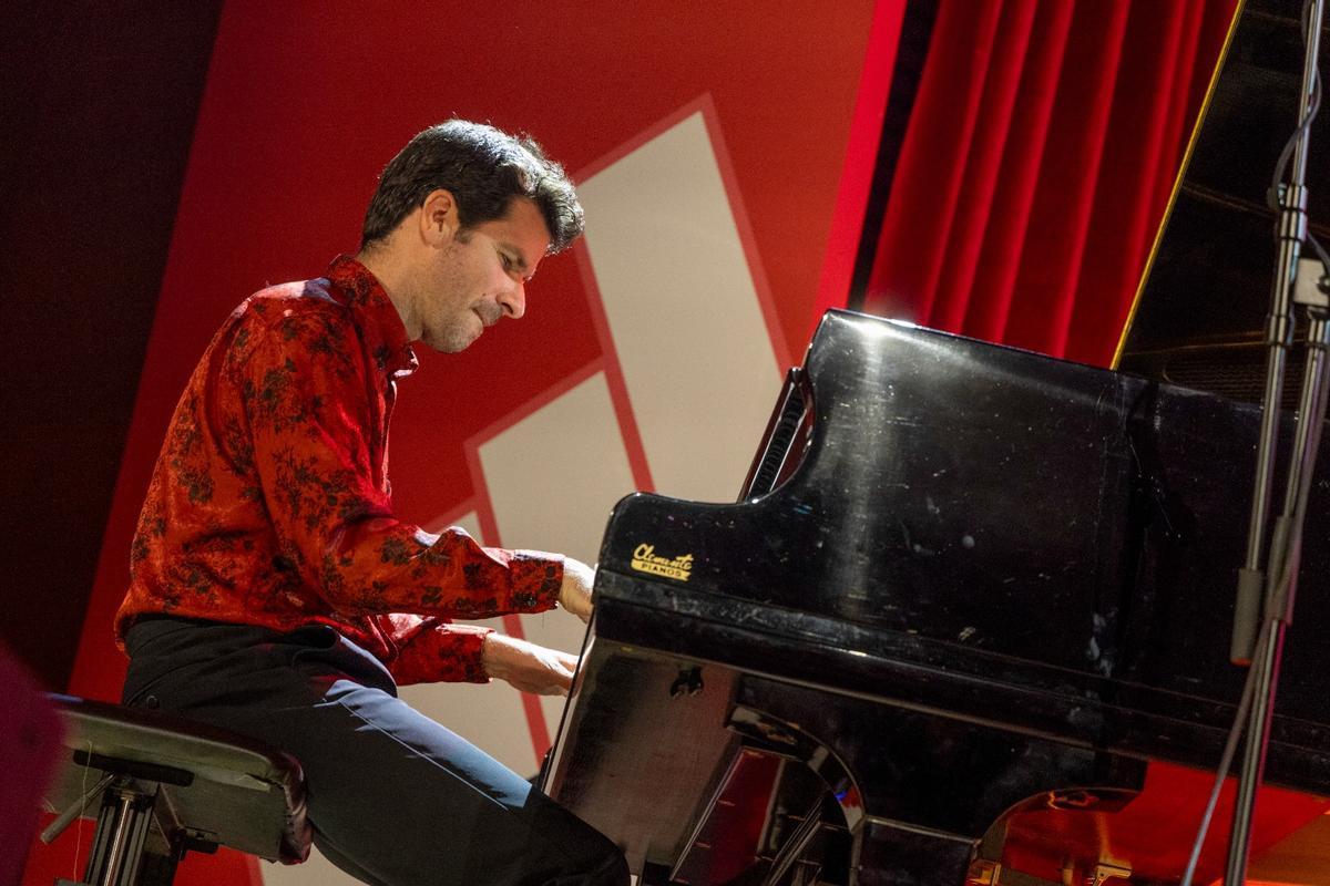 El pianista Marco Mezquida, durante su participación en el Fijazz de Alicante