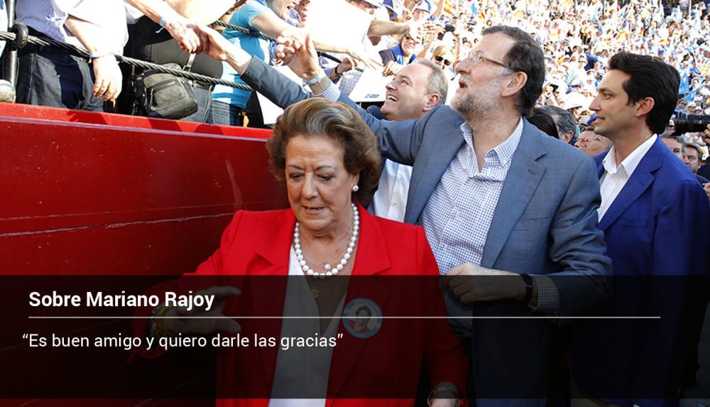 Rita Barberá, en diez frases