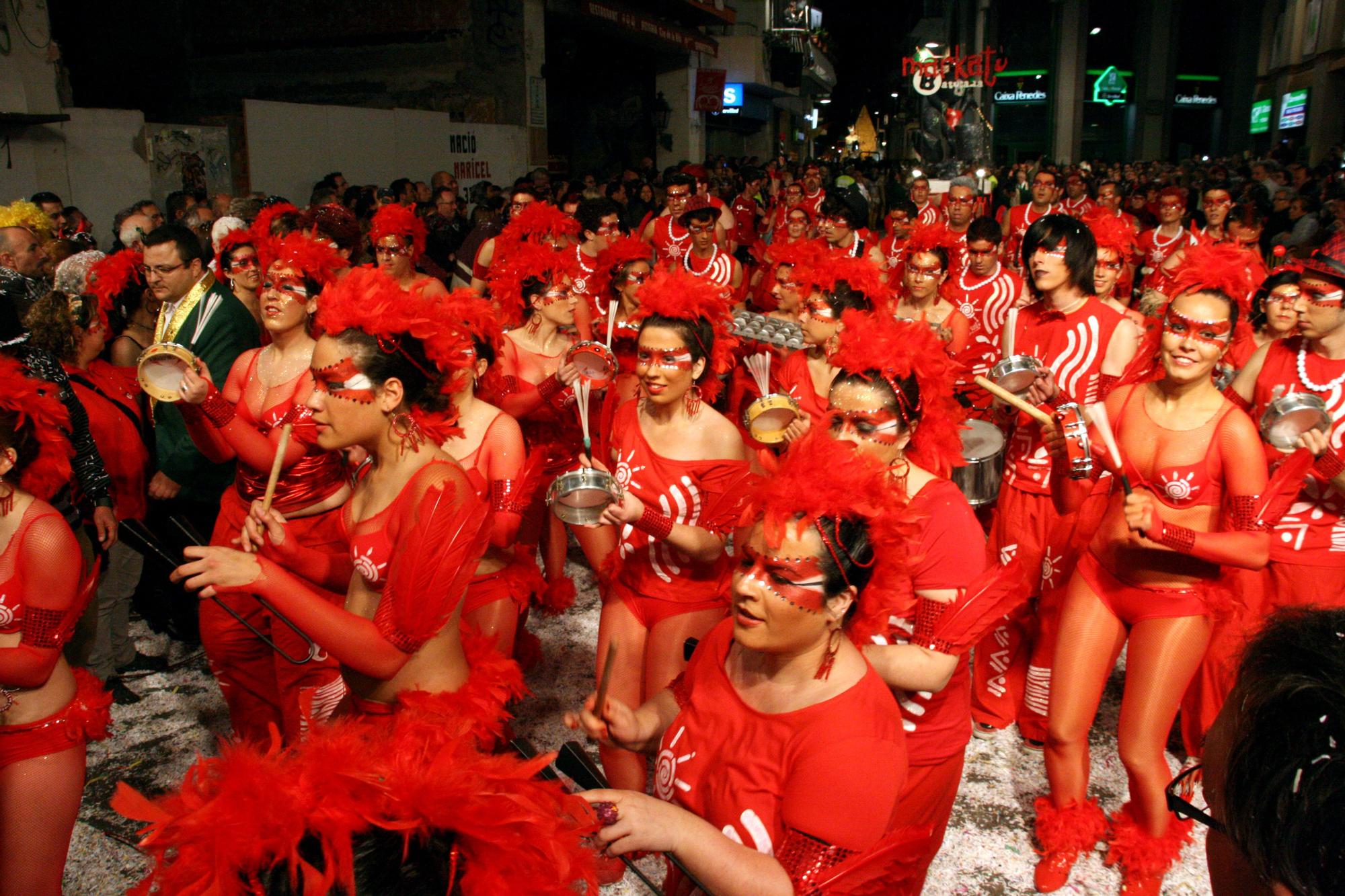 La Rua de la Disbauixa del Carnaval de Sitges, en una foto de archivo.
