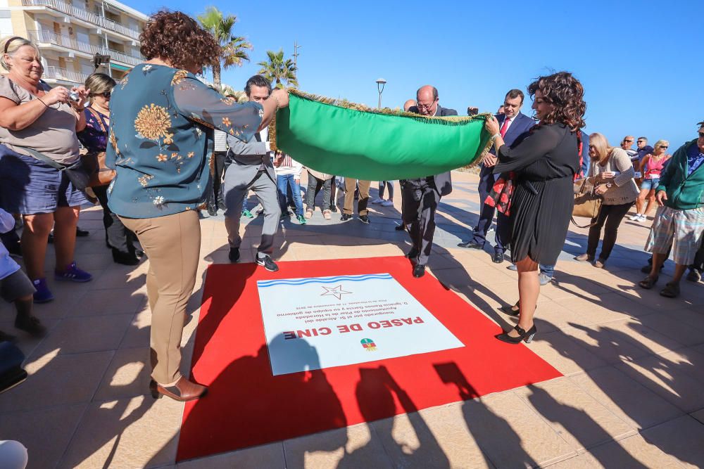 Inauguración del Paseo de Cine de Pilar de la Hora