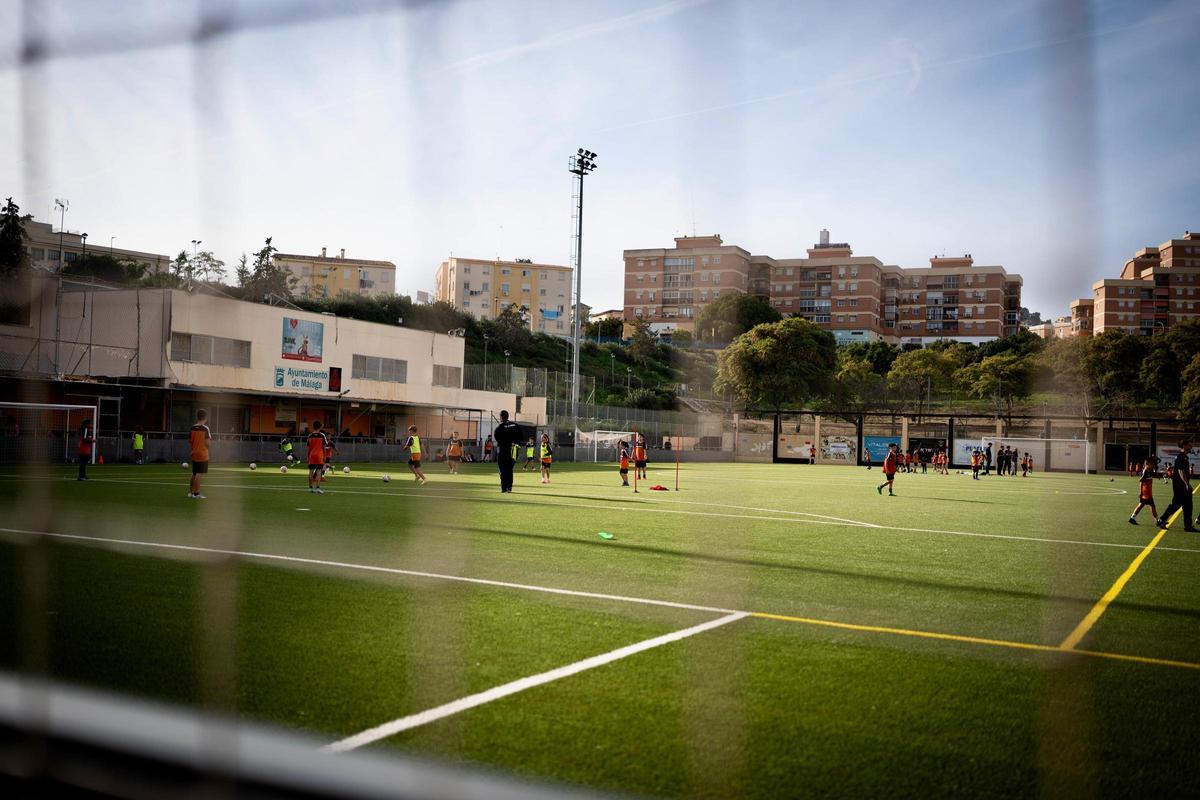 El campo de fútbol de La Unidad