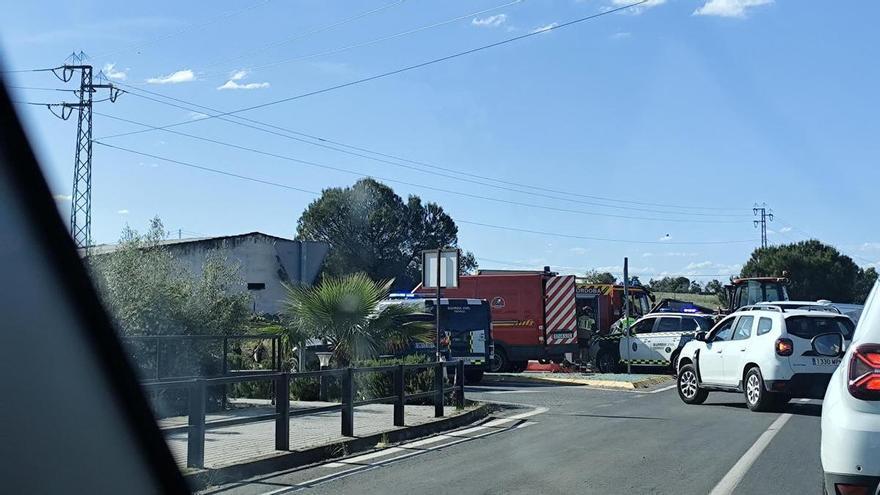Fallece un joven de 20 años de Dos Torres al ser alcanzado su coche por un tractor en Añora