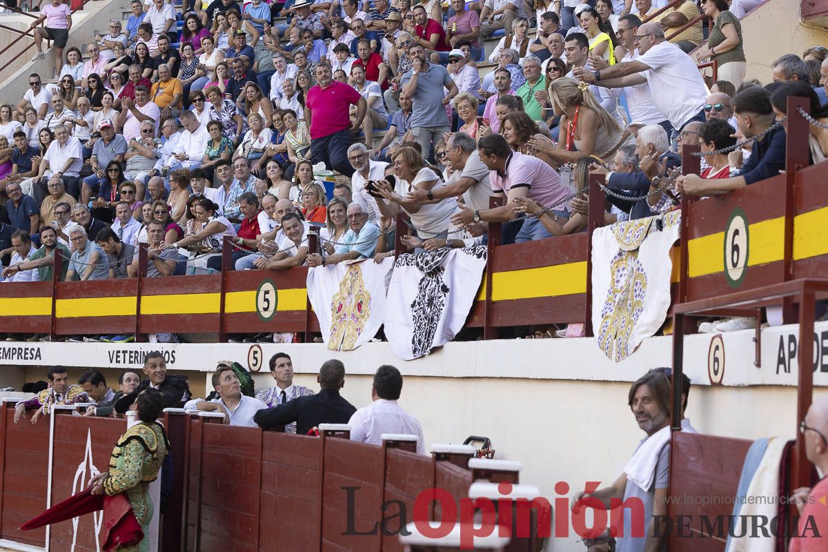 Corrida de toros en Abarán (El Fandi, Emilio de Justo, El Payo)