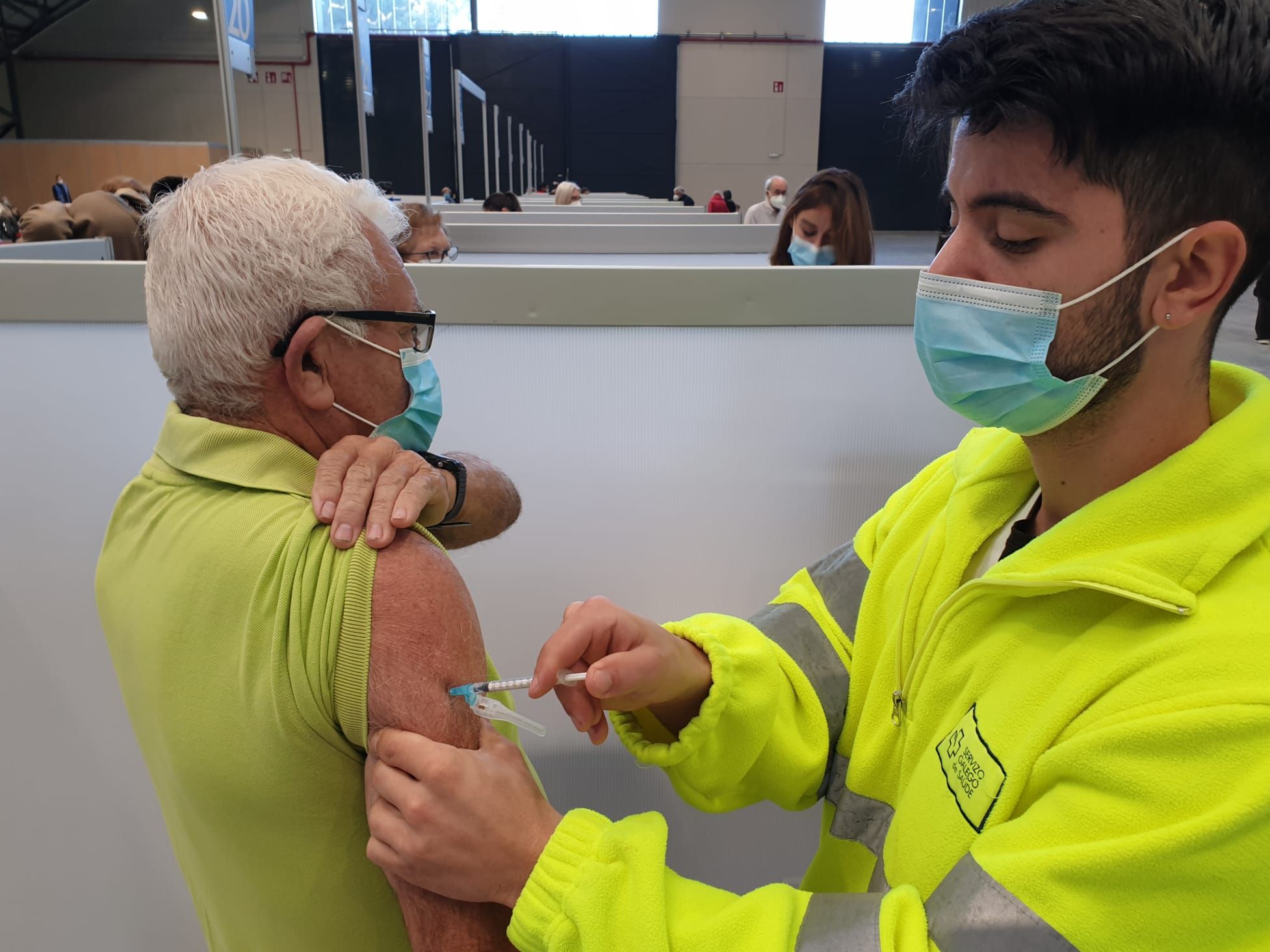 La vacunación masiva regresa al Ifevi para la tercera dosis a mayores de 70 a 79 años