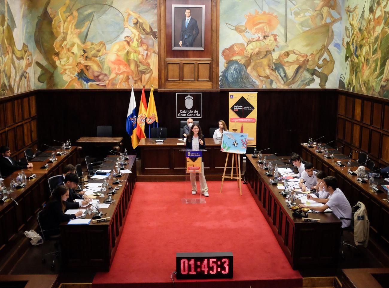 Final de la Liga Insular de Debate y entrega de Premios