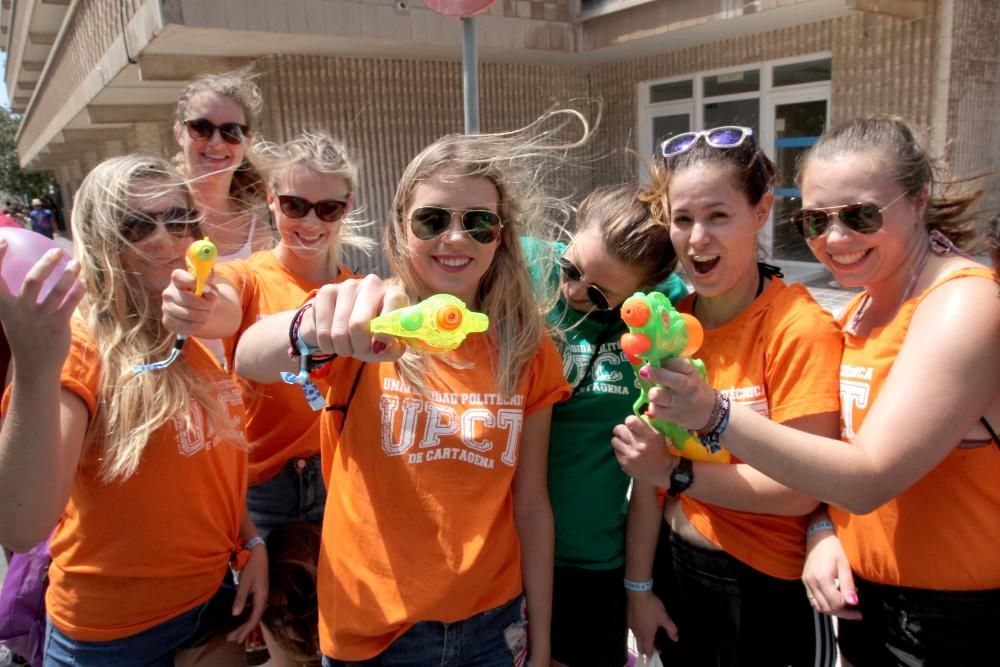 Fiesta del agua en la UPCT