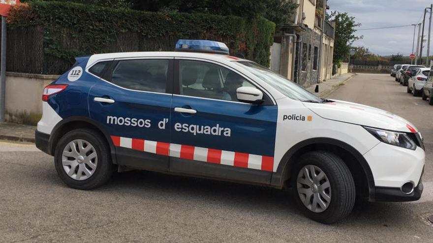 Un vehicle dels Mossos d&#039;Esquadra