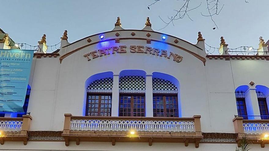 Fachada del Teatre Serrano de Gandia. | LEVANTE-EMV