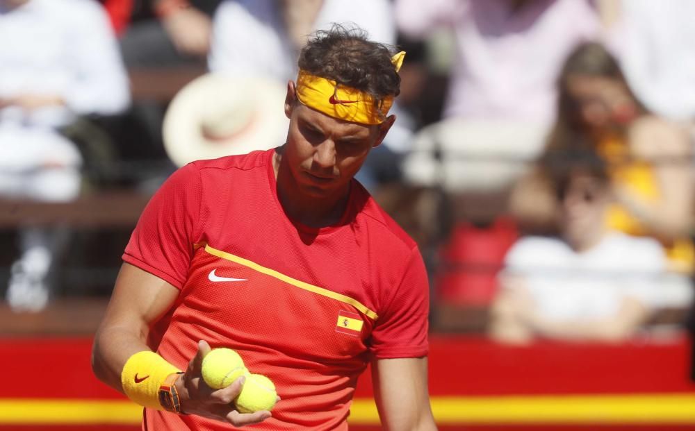 Nadal empata la eliminatoria