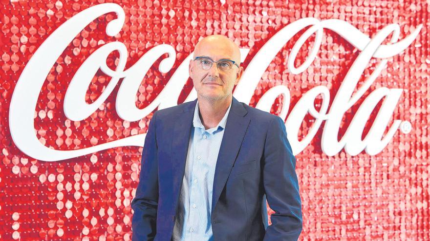José Antonio Gómez Director comercial de Coca-Cola Este:«La sostenibilidad está  en el corazón de nuestra actividad, tenemos una responsabilidad y no la eludimos»