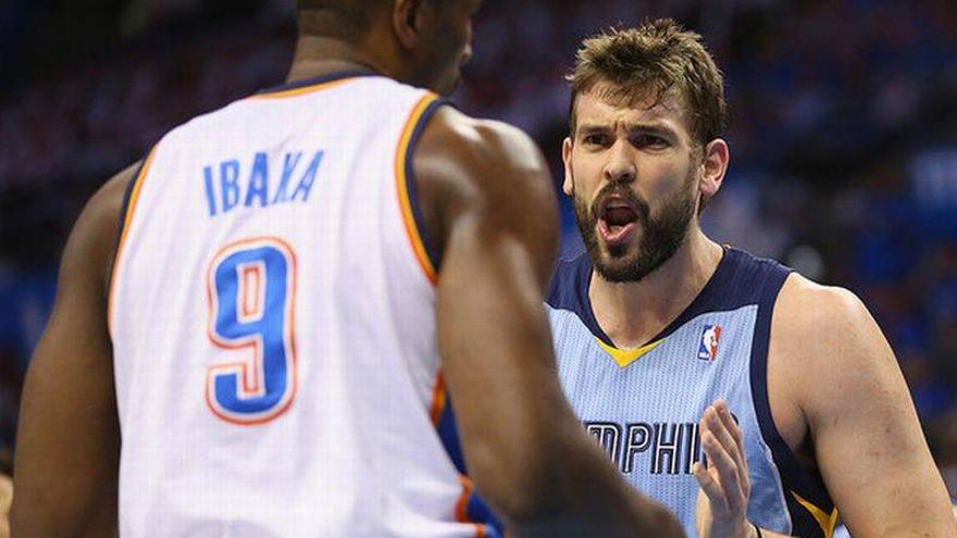 Los Grizzlies de Marc Gasol devuelven el golpe a los Thunder de Ibaka