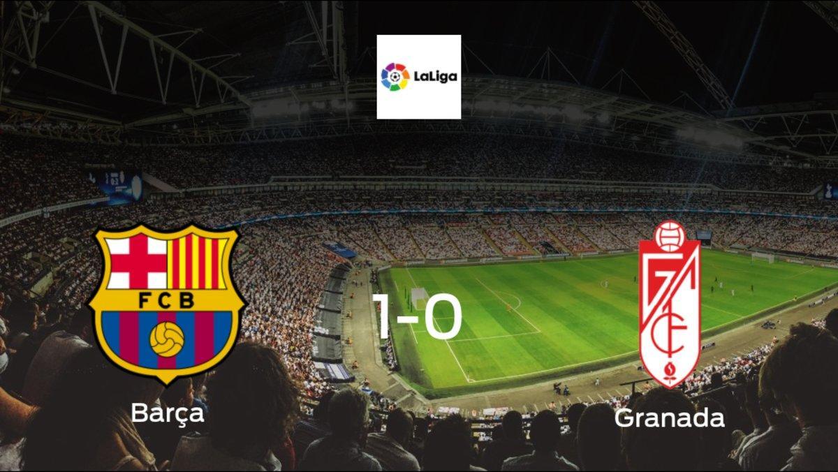 Barça cruise to a 1-0 win over Granada at Camp Nou