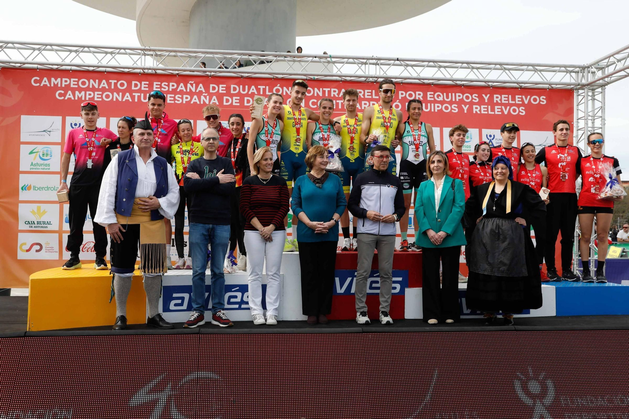 El duatlón de Avilés, en imágenes