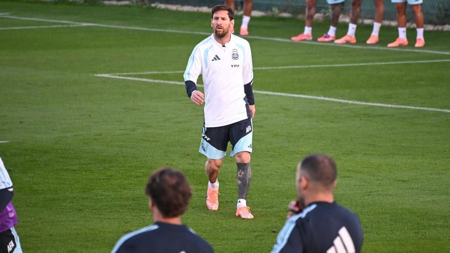 «Sold out» para el entrenamiento de Messi en Elche