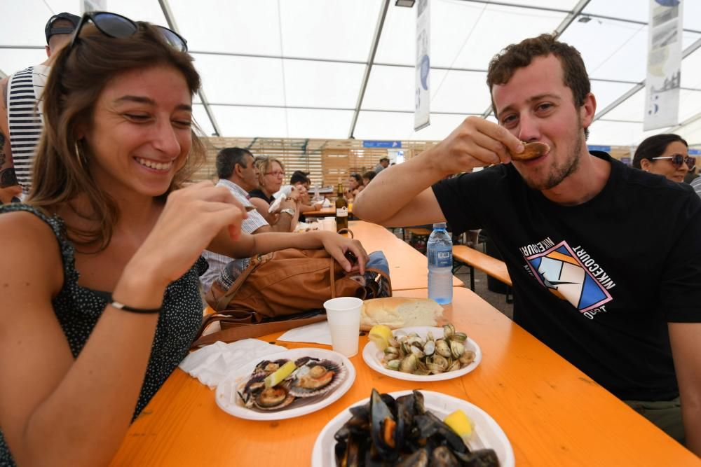 Fiestas gastronómicas en Pontevedra | La Festa do Mar de Combarro se despide satisfaciendo paladares