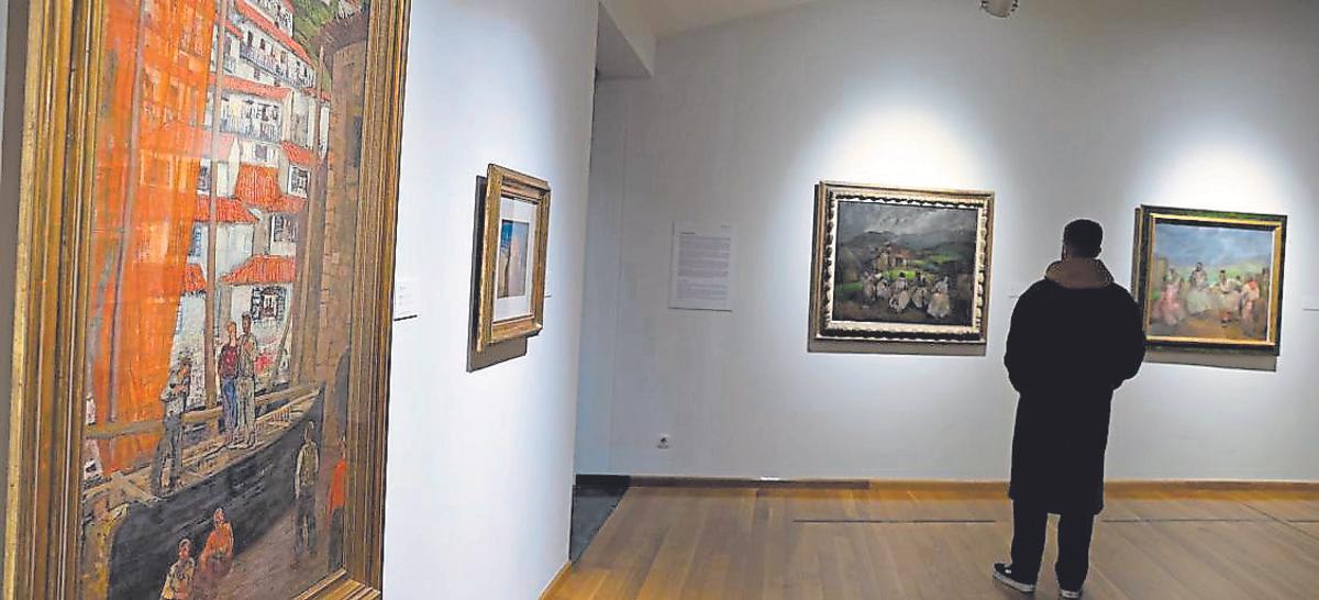 El Evaristo Valle, edén de arte en el jardín de Somió