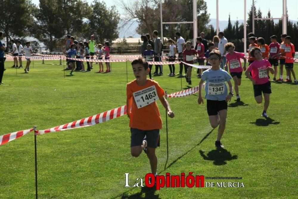 Final Cross Escolar de Lorca: Benjamin masculino