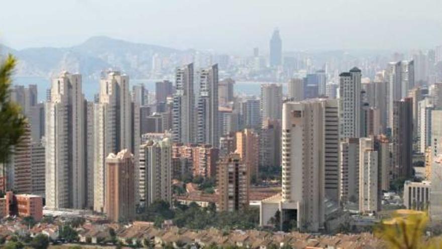 Panorámica de la zona residencial de Benidorm donde han ocurrido los robos.