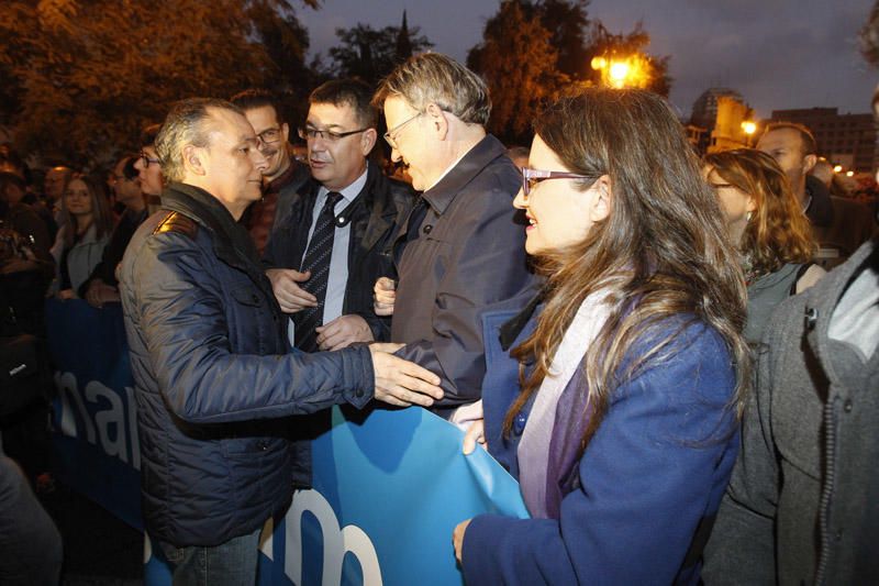 Manifestación por la financiación en València