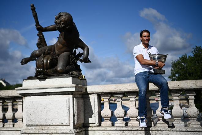 Nadal ya posa con su 14º Roland Garros