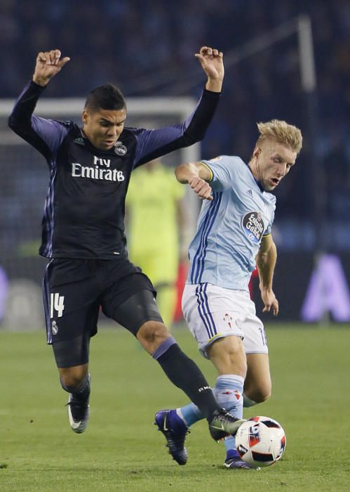 El Celta - Real Madrid, en fotos