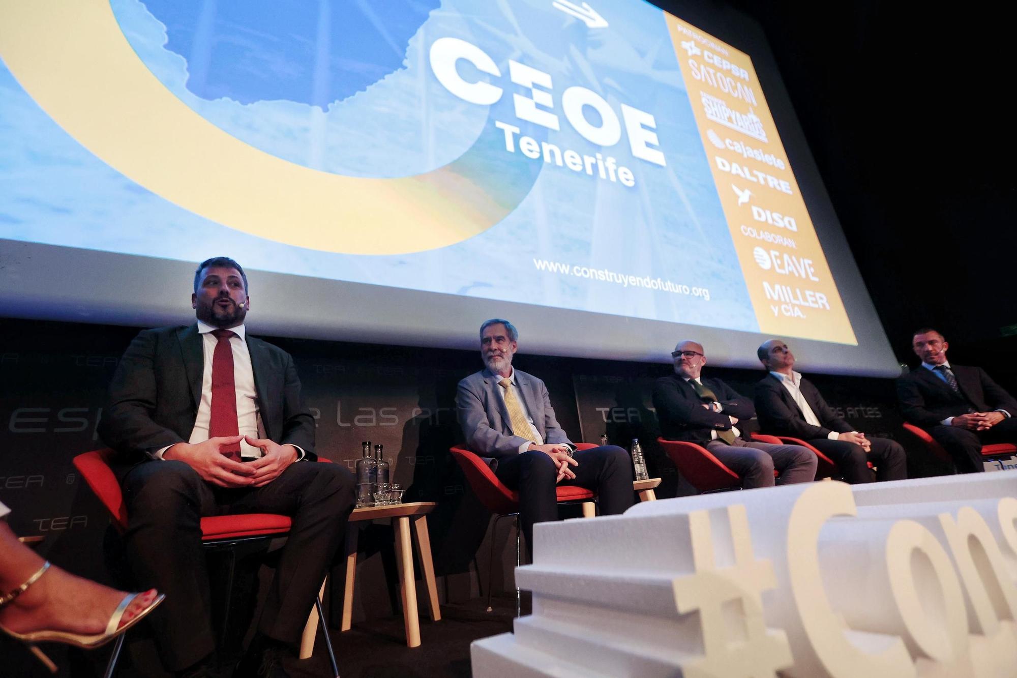 Foro 'Construyendo futuro' organizado por EL DÍA y la CEOE-Tenerife