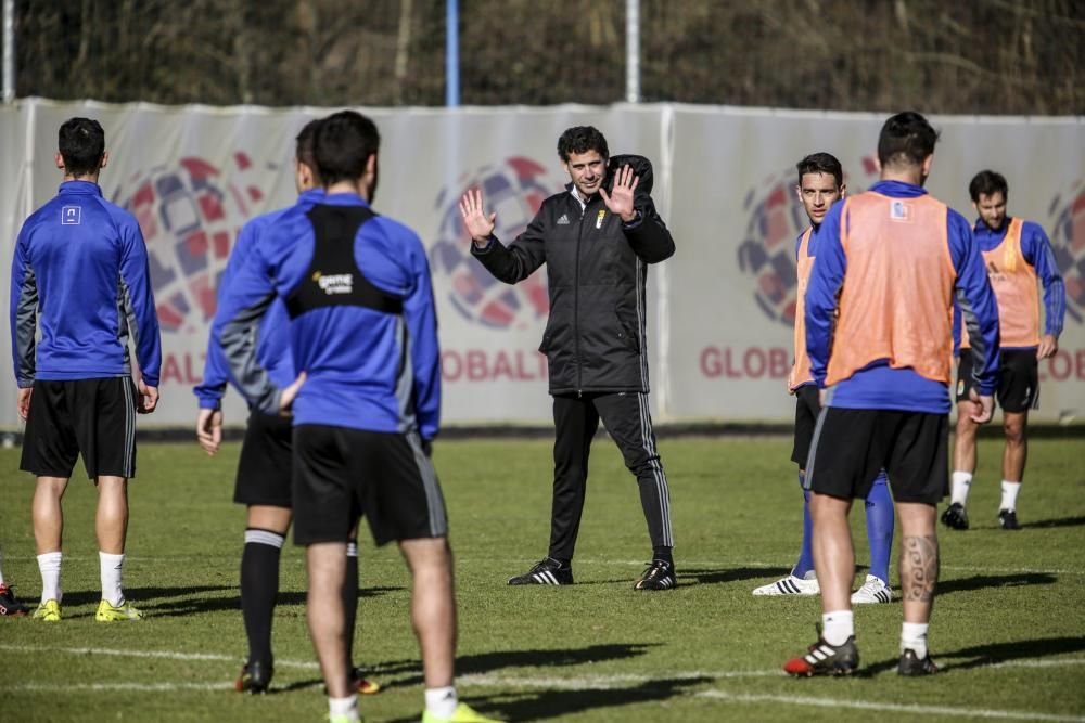 Entrenamiento del Real Oviedo