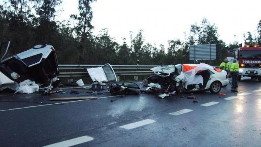 Galicia cierra 2018 con 104 víctimas mortales en las carreteras, 28 más que en 2017