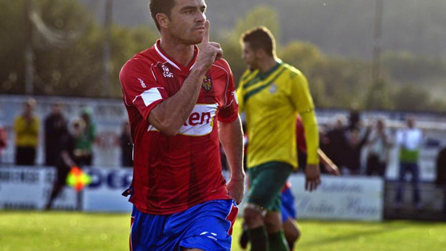 Gustavo Souto, vestido aún del Ourense // Brais Lorenzo