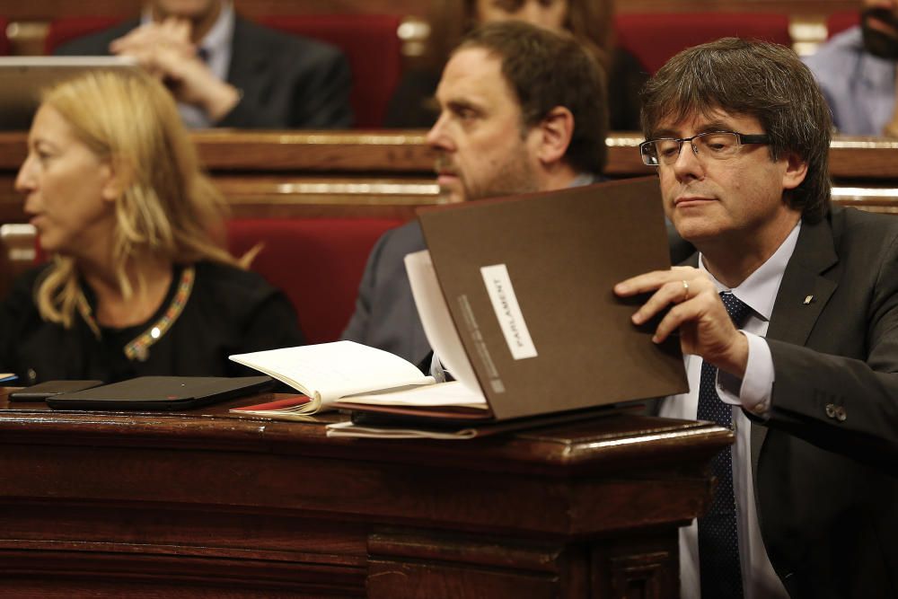 Debat al Parlament sobre el procés constituent