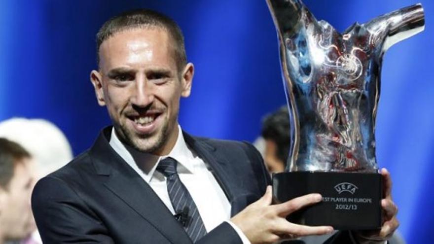Ribéry, mejor jugador europeo del año