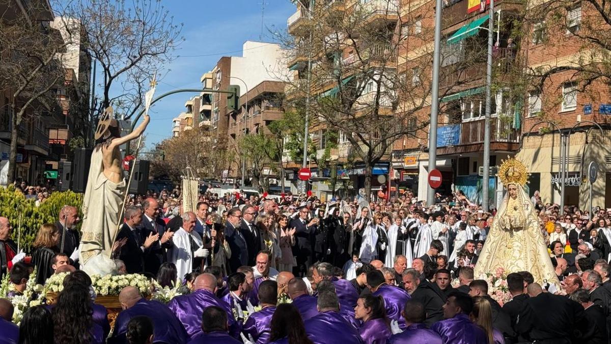 La Comunidad de Madrid, en la procesión de El Encuentro de Móstoles.