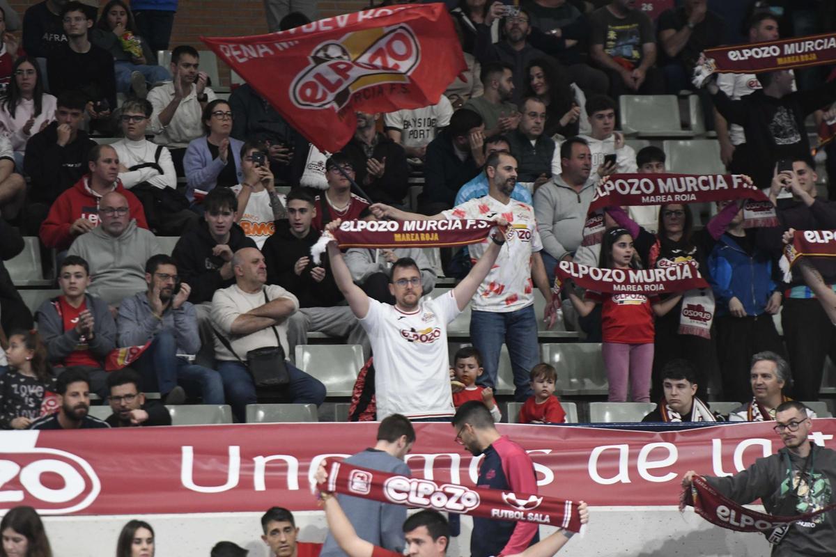 Las imágenes de la derrota de ElPozo Murcia frente al Barcelona en Copa del Rey
