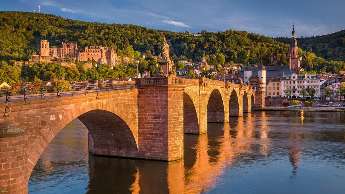 Heidelberg, Alemania la pequeña Praga