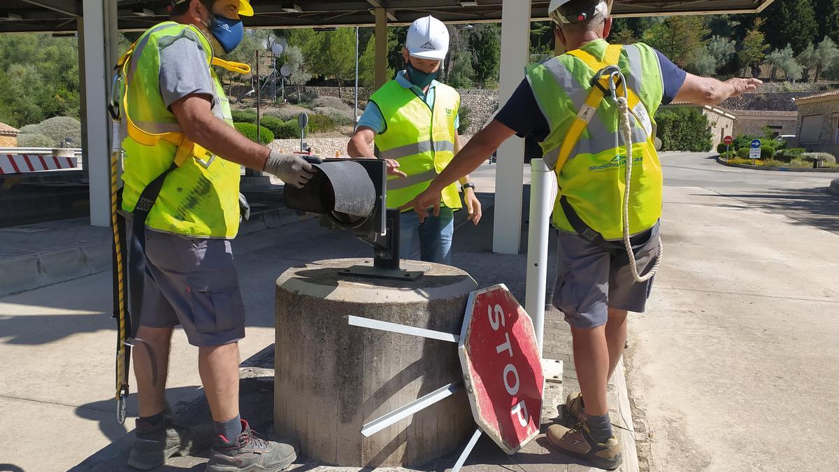 El Consell desmantela el peaje del túnel de Sóller