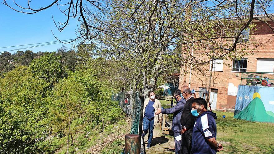 Nigrán proyecta su segundo bosque escuela en el colegio de Camos