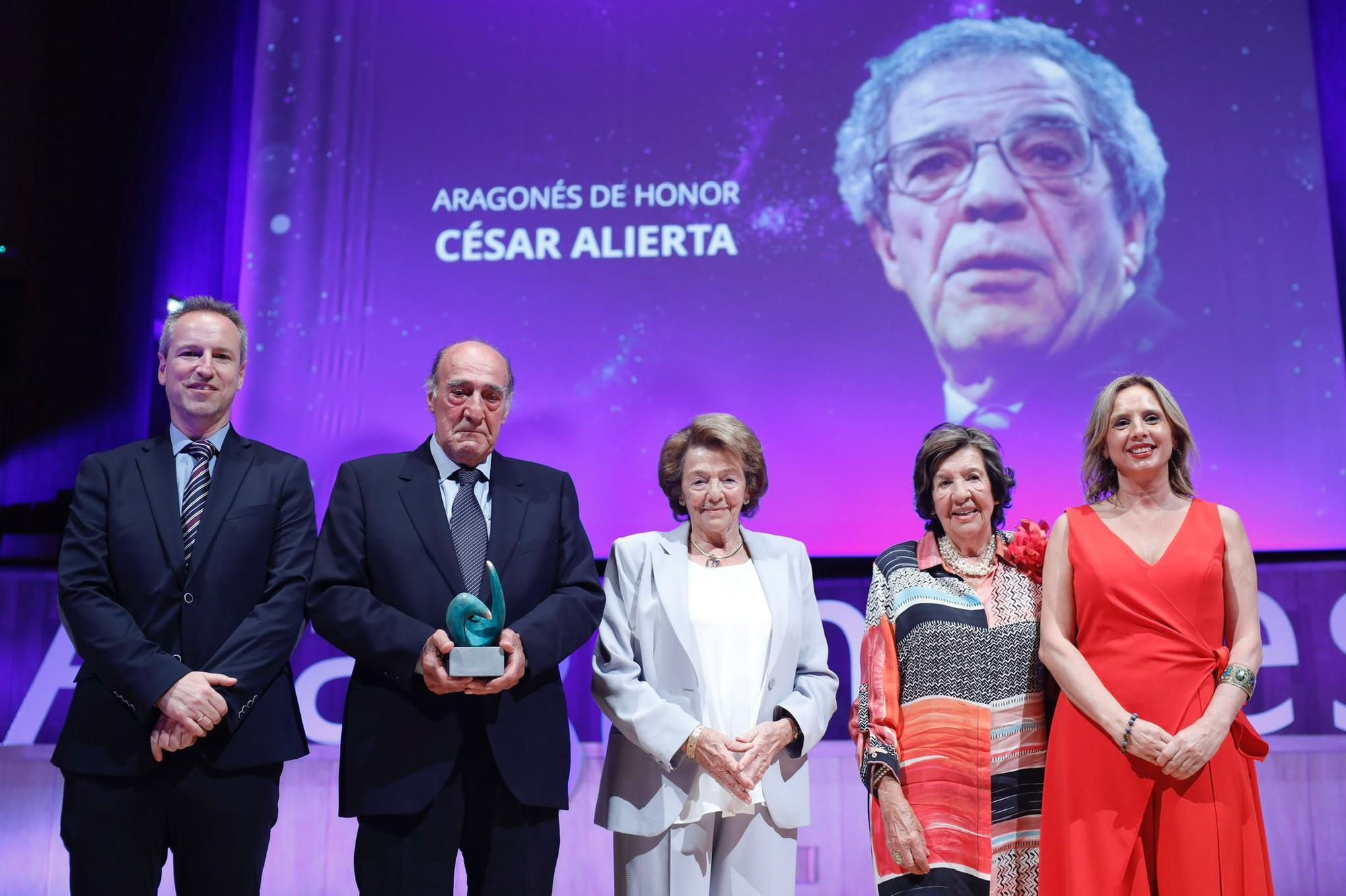 En imágenes | Los mejores momentos de la gala de Aragoneses del Año 2024